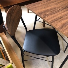 未使用 新品 ダイニングテーブル 3点セット テーブル、椅子2脚 ブラウン 茶色 引っ越し