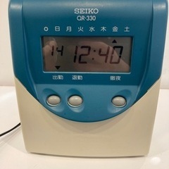 SEIKO/セイコー　QR-330 タイムレコーダー