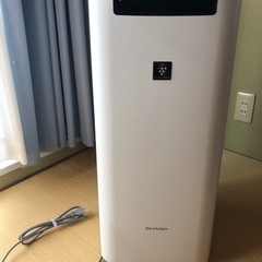 シャープ KINS40W 加湿空気清浄機 プラズマクラスター 25000 ホワイト系