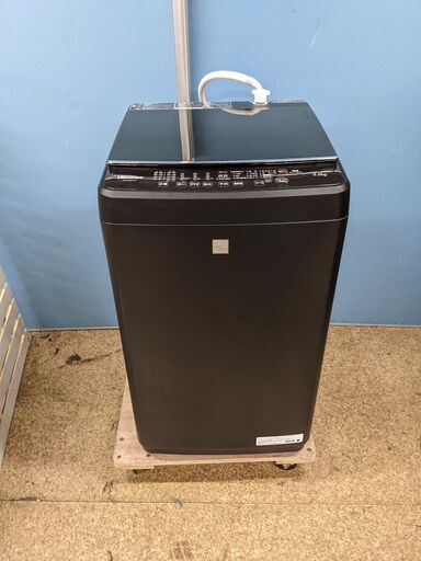 2020年製 Hisense 全自動電気洗濯機 5.5kg HW-G55E7KK マットブラック/黒