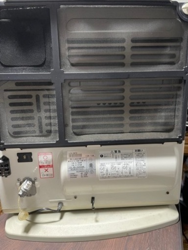 ガスファンヒーター RN-C235XFH-WH 東京ガス ファンヒーター