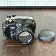 ソニーa6300用の水中ハウジング　40m/130ft.