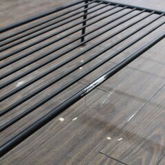 札幌 引き取り ☆ Unico/ウニコ EDDY low table W930 　エディ ローテーブル/ガラステーブル アイアンフレーム　ガラス天板　ローテーブル　ガラステーブル