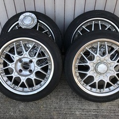 BBSアルミホイール、タイヤ　215/45R17