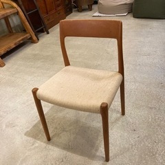 北欧ヴィンテージ　 チーク材 　デンマーク　伸長 4Pダイニングセット gudme mobelfabrik J.L.MOLLER　ジェーエルモラー　ヴィンテージ 　アンティーク　ブランド家具　デザイナーズ家具