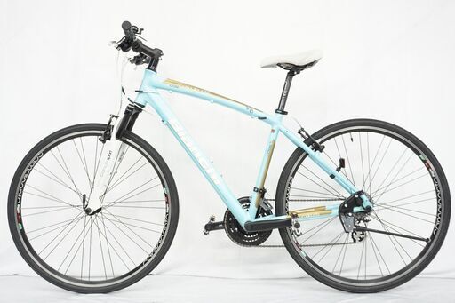 ビアンキcamaleonte 700C アルミ 21速 470mm クロス ビアンキ