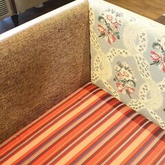 北大前! 札幌 引取 ピート・ヘイン・イーク デザイン ソファ 5人掛け クッション複数付属 箱型 木枠