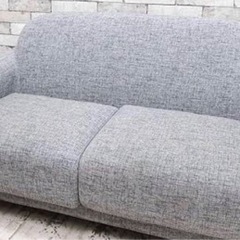 Francfranc ヌボラソファ 2人用 グレー