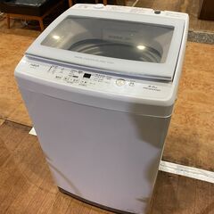 【愛品館市原店】AQUA 2021年製 8.0Kg洗濯機 AQW...