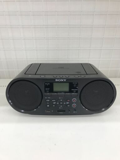 ソニー CDラジオ 2019年製 ZS-RS81BT 中古品