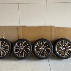 ダンロップ スタッドレスタイヤ ホイル付 4本セット WM02 245/40R19 