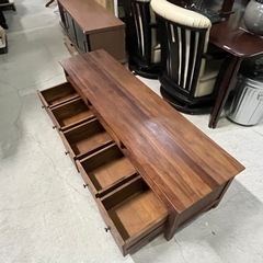 ✨オシャレなカントリー調家具✨ 木製 ローボード テレビ台 テレビボード