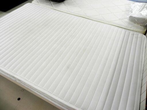 ニトリ N-FREC セミダブルベッド 幅125×奥207.4×高73.4cm フレンチカントリー マットレス付き（別メーカー品） 寝具 家具 ベット 札幌市 厚別区