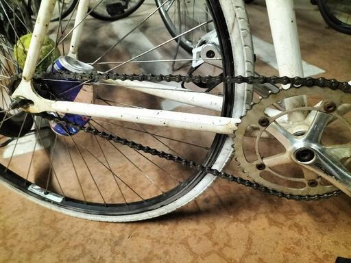 フジ フェザー フジ フェザー ブラック ピスト・シングルスピード