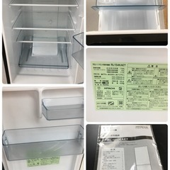 S728 日立 154L 2ドアノンフロン冷蔵庫 オリジナル メタリックグレー