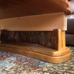 槻一枚板のテーブル　　値下げ中です