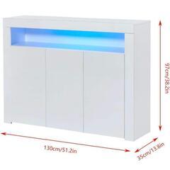 ★LED付き収納家具★自宅でも、飲食店でも使える★