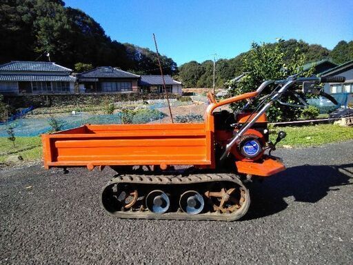 運搬車 チクスイ 手動ダンプ！ 実働！！ 不具合いなく好調です