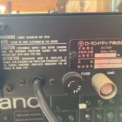 お値下げしました【Roland ＳＲＡ-2400】ステレオパワーアンプ