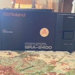 お値下げしました【Roland ＳＲＡ-2400】ステレオパワーアンプ
