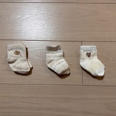 新生児用　靴下