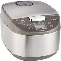 【ネット決済・配送可】SHARP 炊飯器 5.5合炊き KS-S...