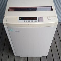 日立 旧式 全自動洗濯機 6kg 稼働品