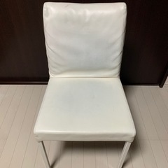 【ホワイト】椅子_イス