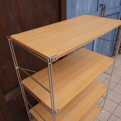 【廃盤・稀少】無印良品　オーク材　ユニットシェルフ 無印良品のオーク材ユニットシェルフ 現在は廃盤となっている希少な