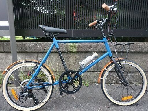 ☆新品　格安　ミニベロ　ブルー