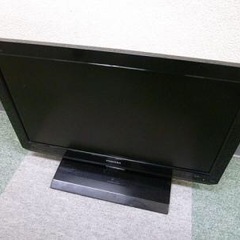 TOSHIBA REGZA22型液晶テレビ