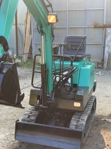 KOMATSUコマツミニユンボ PC03-1 1275hr 再塗装 整備済