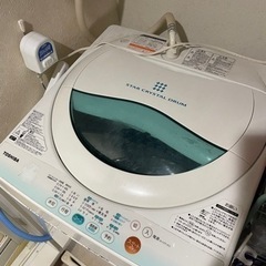 TOSHIBA 洗濯機　スタークリスタルドラム　5kg