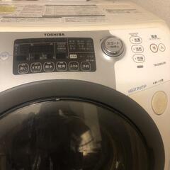即売りにつき格安でドラム式洗濯機10000