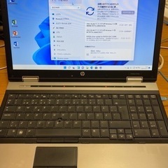 HP ノートPC Windows11/Office すぐ使えます。