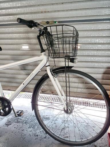 自転車中古クロスバイク DORACO CROSS 外装6段変速 ワイドカゴ