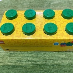 LEGO レゴ　strage bricks 8knob緑色