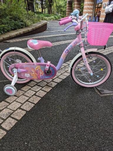 幼児用自転車 プリンセスデザイン ピンク ヨドバシ.com - アイデス IDES 子ども用自転車 16インチ ピンク