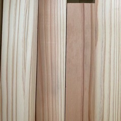 杉等角材18本　21〜23cm 材木　木工教室の部材の残り