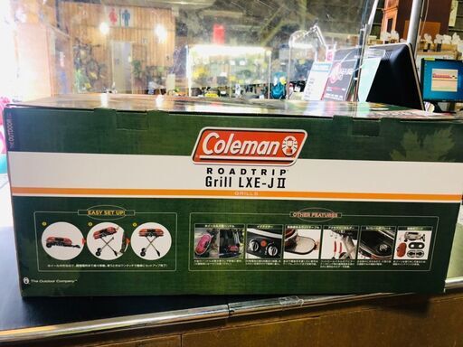 愛品館市原店】未使用！Coleman ROADTRIP Grill LXE-JⅡバーベキュー 