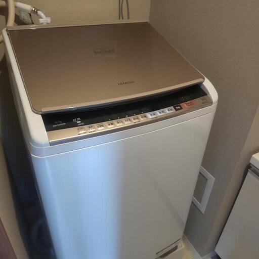 日立 洗濯乾燥機 洗濯9キロ 乾燥5キロ BW-DV90 2018年製-