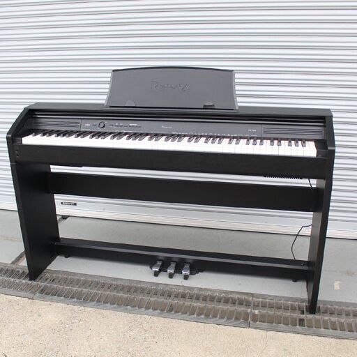 【神奈川pay可】T439) CASIO Privia プリヴィア 電子ピアノ 2014年製 PX-760 88鍵 18音色 録音機能 楽器 カシオ Privia 直取り/自社配送限定