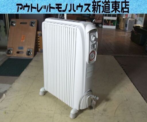 DeLonghi オイルヒーター ドラゴン3 X字9枚フィン 折りたたみ式キャスター D091549ECF ～10畳 デロンギ 札幌市東区 新道東店
