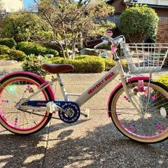 美品　子供自転車　２０インチ　女の子