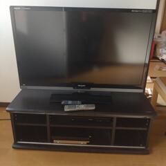 シャープ　アクオス lc-40z5 　と　テレビ台