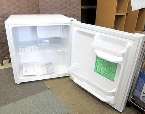 2021年製 1ドア 冷蔵庫 46Ⅼ ヤマダセレクト YRZ-C05H1 ホワイト 40Ⅼ