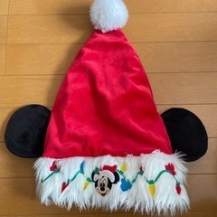 【ネット決済・配送可】ディズニー　クリスマス　帽子　キャップ