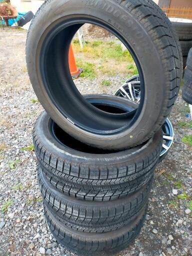 215/50r17 ブリジストン スタットレス 8部山 タイヤのみ - 家具