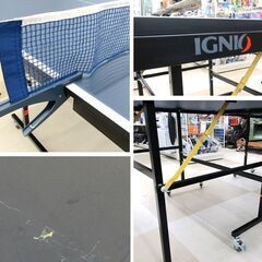 IGNIO/イグニオ 卓球台 IG-2PG0036 セパレートタイプ キャスター付き