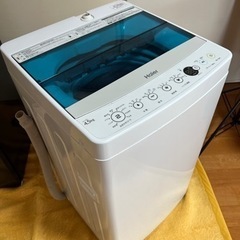 ハイアール　2017年製　洗濯機　4.5kg